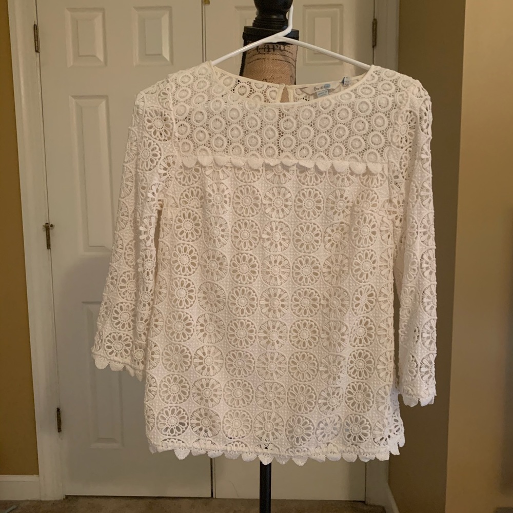 Boden Lace Top size US 4. EUC.